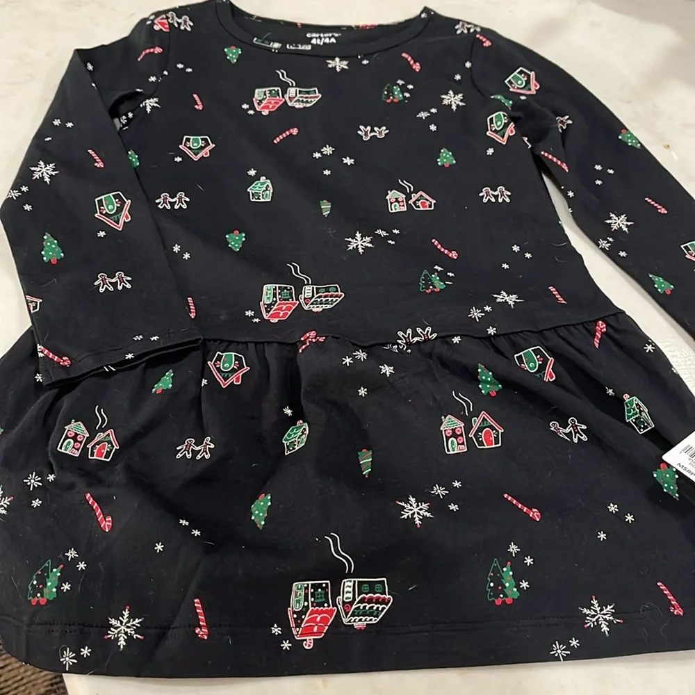 Carter's Toddler Girls Holiday Dress / 4T / NWT